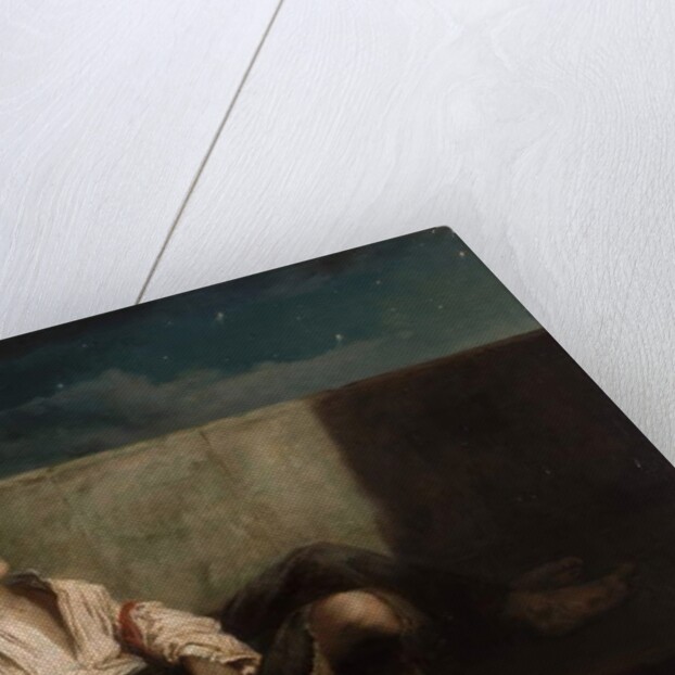 A Recess on a London Bridge, 1879 by Augustus Edward Mulready