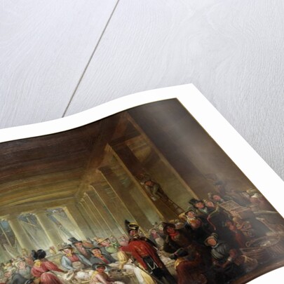 The Old Fish Market, Sandhill, Newcastle upon Tyne, c.1826-30 by Henry Perlee Parker