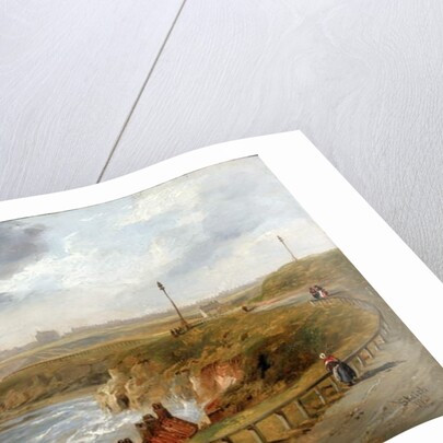 Tynemouth from Cullercoats by John Wilson Carmichael