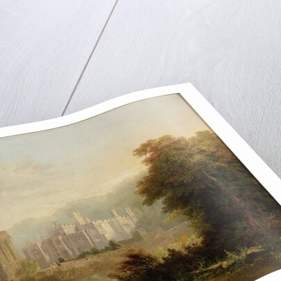 Brinkburn Grange and the Ruins of Brinkburn Priory, 1834 by John Wilson Carmichael