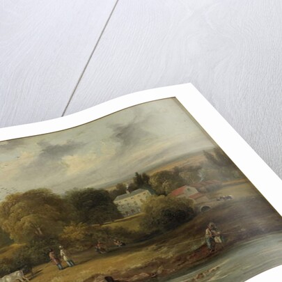 Landscape with a Country House, 1838 by John Wilson Carmichael