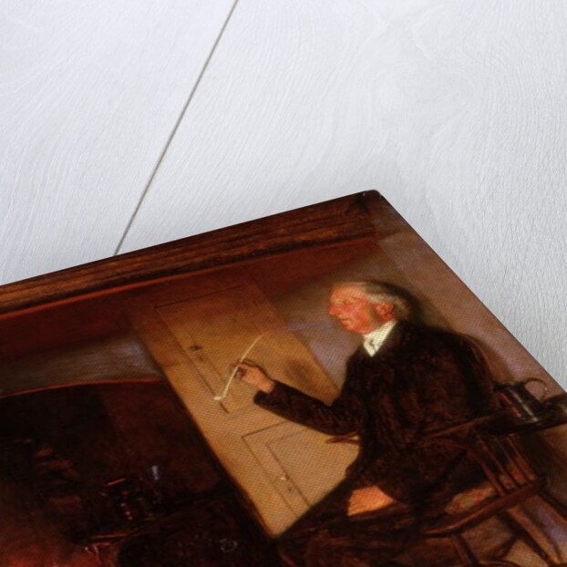 The Parish Clerk of Lyndon, 1891 by Thomas Bowman Garvie