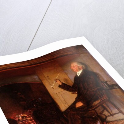 The Parish Clerk of Lyndon, 1891 by Thomas Bowman Garvie