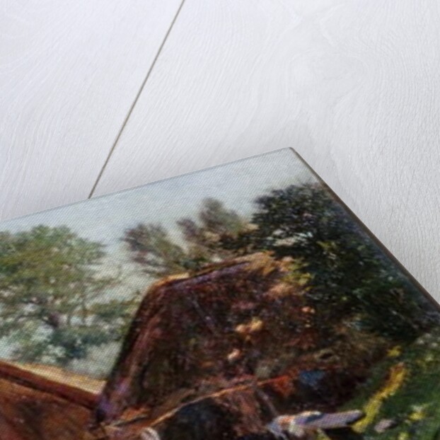 Washing Place, Normandy, c.1918 by John Leslie Thomson