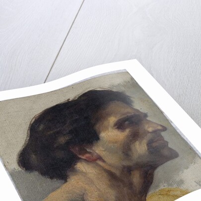 Study of a Head by Charles William Mitchell