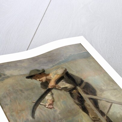 Sharpening The Scythe, 1897 by Ralph Hedley