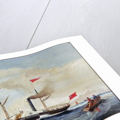 The Steam Tug 'Alfred' off Tynemouth, c.1856 by John Scott