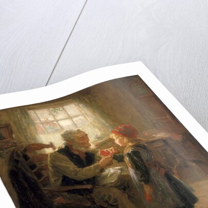 Mittens, 1907 by Ralph Hedley