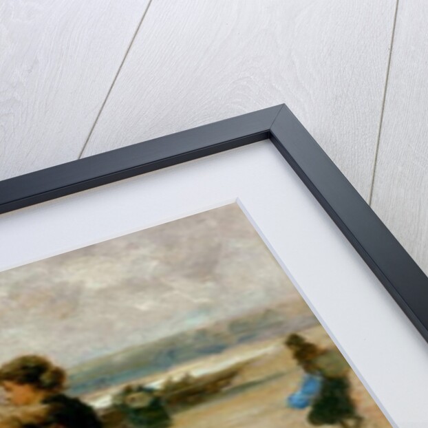 Hauling the Boats, 1890 by Robert Jobling