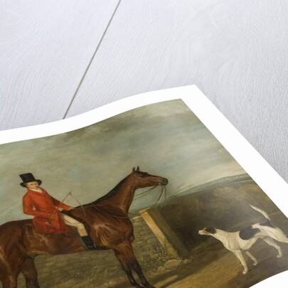 John Hall Kent in Hunting Attire Seated on a Horse, 1825 by David Dalby