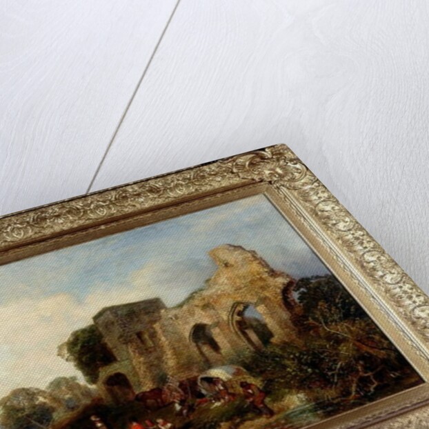 Easby Abbey, c.1852-1856 by James Peel