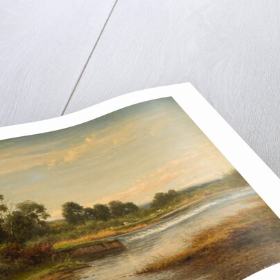 Goring on Thames, 1873 by Benjamin Williams Leader