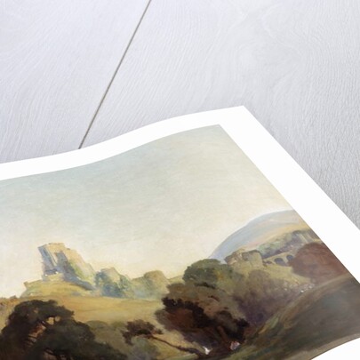 Corfe Castle, 1909 by Niels Moller Lund