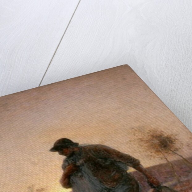 The Ploughman Homeward Plods His Weary Way by Arthur Hardwick Marsh