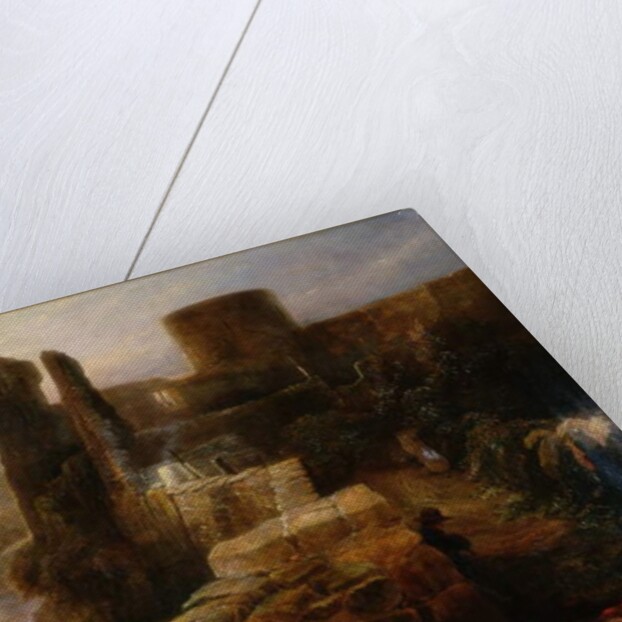 Barnard Castle, County Durham, c.1826 by Thomas Miles Richardson