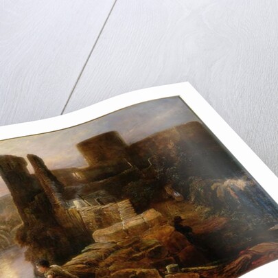 Barnard Castle, County Durham, c.1826 by Thomas Miles Richardson