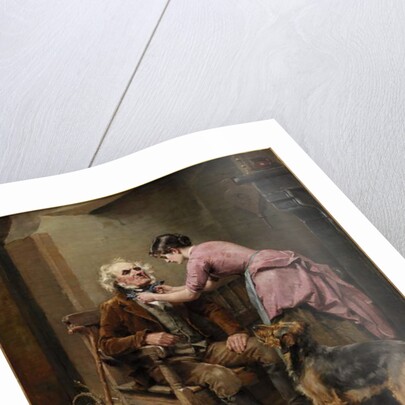 Preparing for Market, 1888 by Ralph Hedley