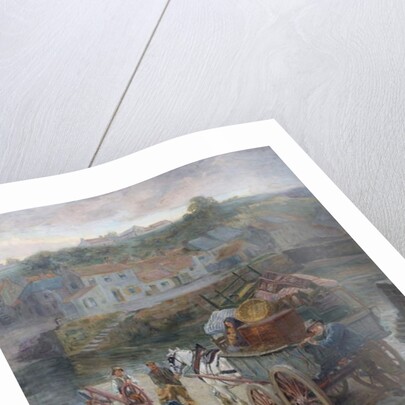 Crossing Hylton Ferry, 1912 by Ralph Hedley