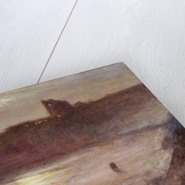 Moonlight - Tynemouth Priory, c.1922 by Robert Jobling