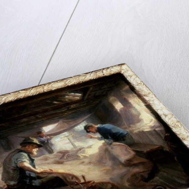 The Sail Loft, 1908 by Ralph Hedley