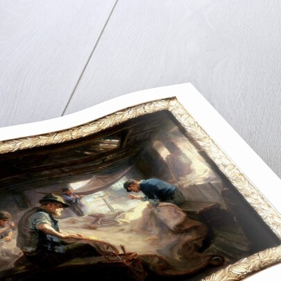 The Sail Loft, 1908 by Ralph Hedley