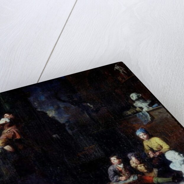 A Sculptor's Studio, 1706 by Balthasar van den Bossche