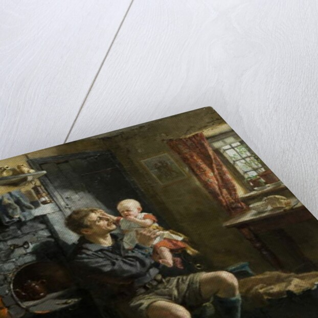 Geordie Haa'd the Bairn, 1890 by Ralph Hedley