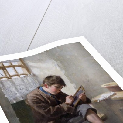 Home Lessons, 1887 by Ralph Hedley