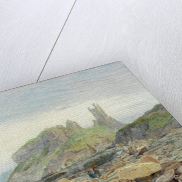 Ruin of a Northumbrian Keep, 1864 by Charles Napier Hemy