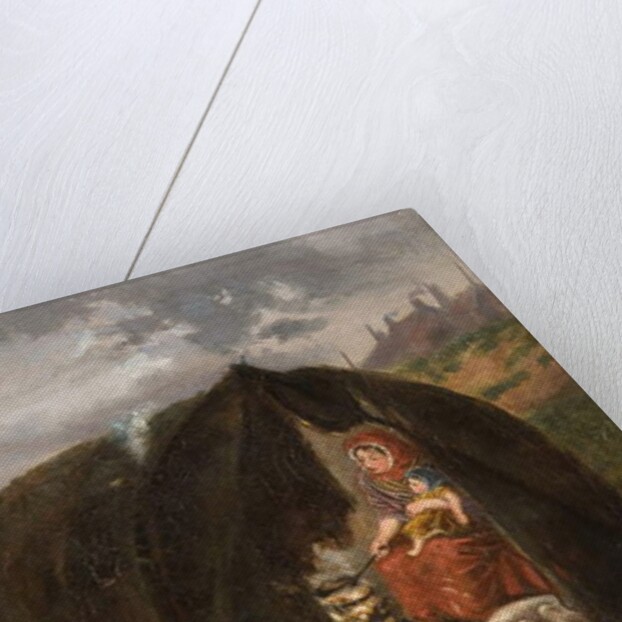 Gypsies Camped on the Beach, near South Shields, 1876 by Ralph Hedley