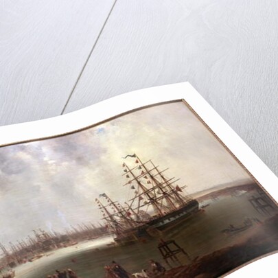 The Opening of Tyne Dock, 1859 by Mark Thompson