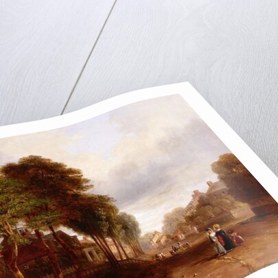 Westoe Village, 1835 by John Wilson Carmichael