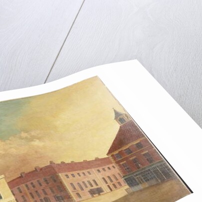 South Shields Market Place, c.1800 by English School