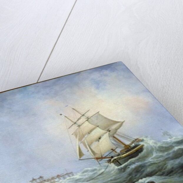 The Brig 'Brotherly Love' and Tug 'William', 1875 by John Scott