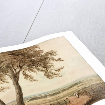 View from Polesden, Surrey, 1800 by John Varley