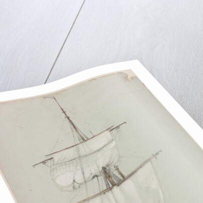 Study of a Sailing Ship by John Wilson Carmichael