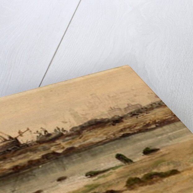 The Black Middens, North Shields by George Balmer