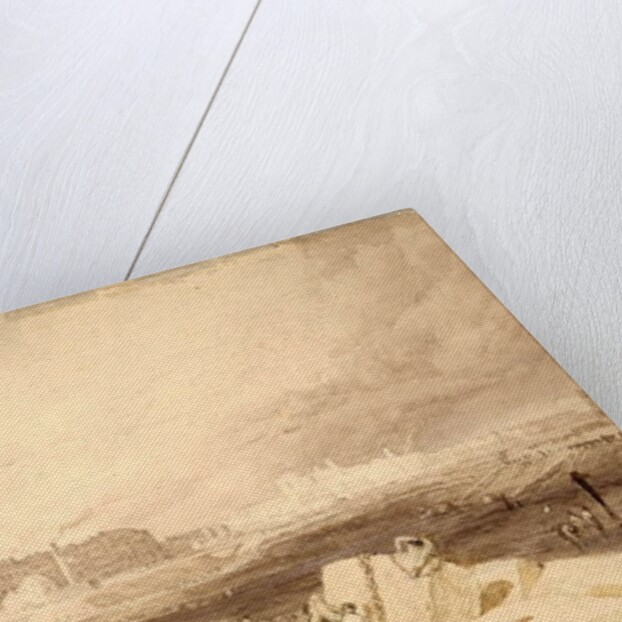 St Katherines's Dock, London by William Clarkson Stanfield