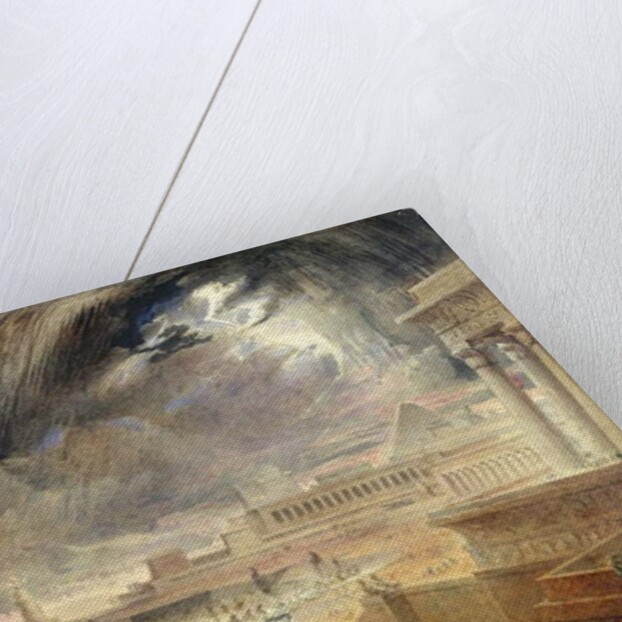 Design for the Seventh Plague of Egypt by John Martin