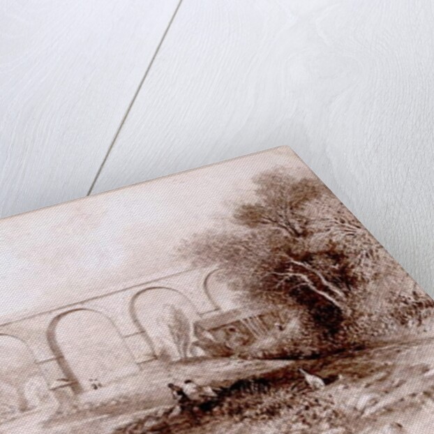 Wetheral Bridge, 1836 by John Wilson Carmichael