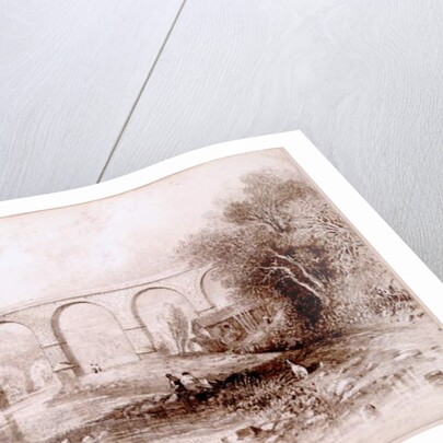 Wetheral Bridge, 1836 by John Wilson Carmichael