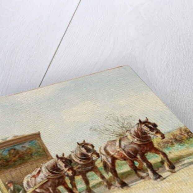 Travelling Menagerie on the Road by John Atkinson