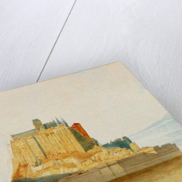 Mont St Michel, 1829 by John Sell Cotman