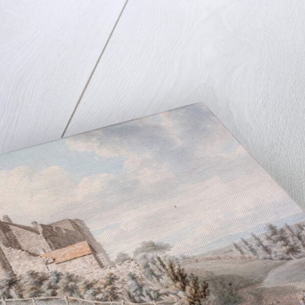Lympne Castle, Kent, 1790 by Edward Dayes