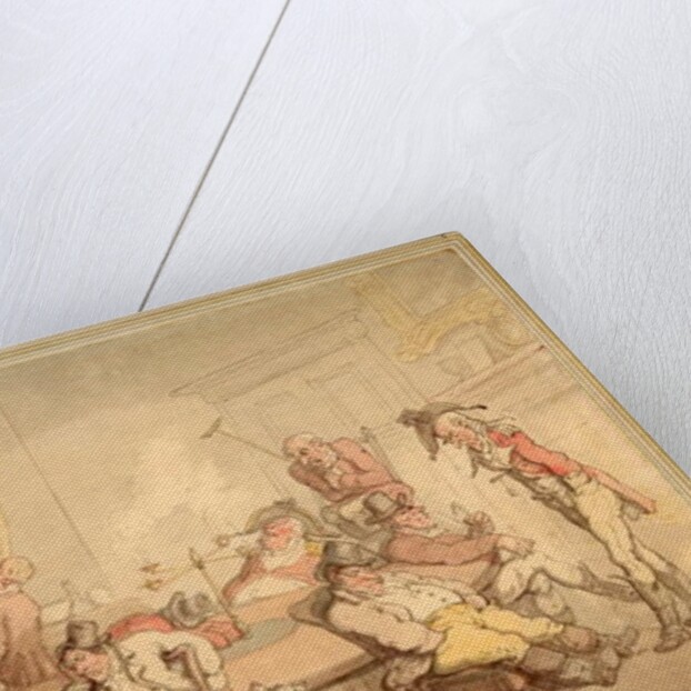 Gaming at Brook's Club by Thomas Rowlandson