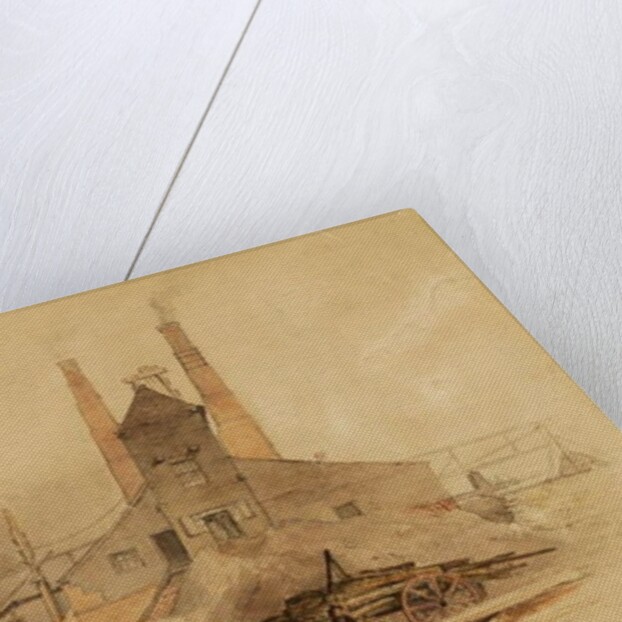 Old Pit, Burdon Main by Thomas H. Hair