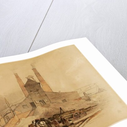 Old Pit, Burdon Main by Thomas H. Hair