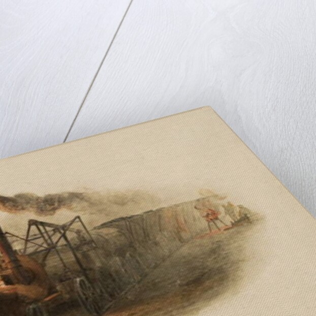 Old Locomotive Engine, Wylam Colliery by Thomas H. Hair