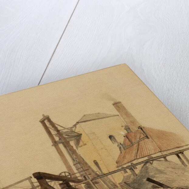 Friar's Goose Pumping Engine by Thomas H. Hair