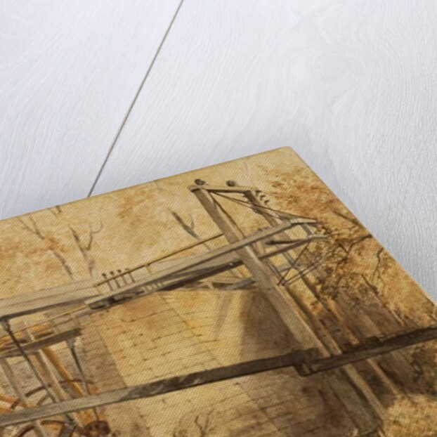 The Water Wheel, Beamish Colliery by Thomas H. Hair